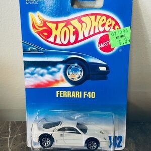 1991 HotWheels Ferrari F40 #442 NOC